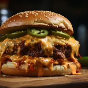Jalapeno Pimento Cheeseburger